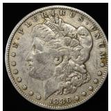 1886-O MORGAN DOLLAR XF