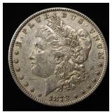 1878 7TF REV. 78 MORGAN DOLLAR XF