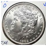 1882-O MORGAN DOLLAR GEM BU