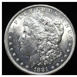 1881-O MORGAN DOLLAR CH BU