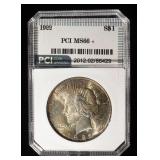 1922 PEACE DOLLAR SUPERB GEM BU+