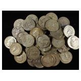 (40) 90% SILVER WASHINGTON QUARTERS