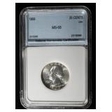 1958 WASHINGTON QUARTER SUPERB GEM + BU