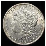 1891-O MORGAN DOLLAR BU