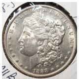 1888-S MORGAN DOLLAR CH BU