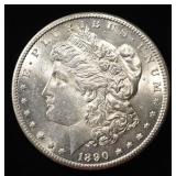 1890-CC MORGAN DOLLAR CH BU
