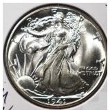 1941 WALKING LIBERTY HALF DOLLAR GEM BU SUPERB!