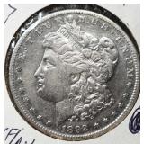 1892-S MORGAN DOLLAR XF/AU