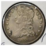 1831 CAPPED BUST QUARTER NICE UNC