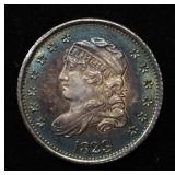 1829 CAPPED BUST HALF DIME GEM UNC