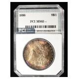 1896 MORGAN DOLLAR GEM BU+