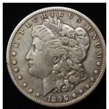 1896-S MORGAN DOLLAR VG