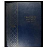 COMPLETE WHITMAN FRANKLIN HALVES 1948-1963 ALBUM