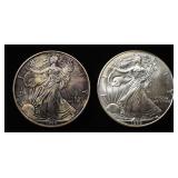 1998,99 AMERICAN SILVER EAGLES