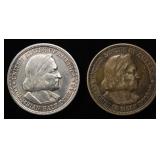 1892, 93 COLUMBIAN EXPO COMMEMS