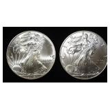 2016,18 AMERICAN SILVER EAGLES