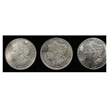 1921-P, D, S MORGAN DOLLARS
