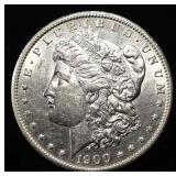 1900-S MORGAN DOLLAR AU/BU