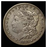 1883-S MORGAN DOLLAR XF