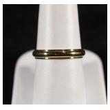 14K YELLOW GOLD WEDDING BAND SIZE 9.5