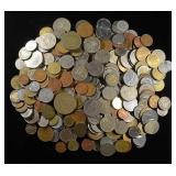 5 LBS MIXED FOREIGN COINS