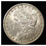 1897-S MORGAN DOLLAR AU