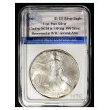 2001 SILVER EAGLE NTC CLAD IN GROUND ZERO RECOVERY