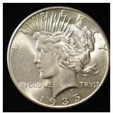 1935 PEACE DOLLAR CH BU