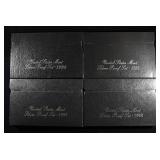 1994, 96, 97, 98 SILVER US PROOF SETS