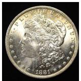 1881-O MORGAN DOLLAR CH BU