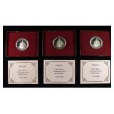 (3) 1982 WASHINGTON HALF DOLLAR PR COMMEMS