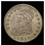 1812 BUST HALF DOLLAR XF