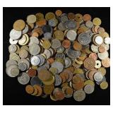 5 LB FOREIGN COINS