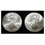 2015,16 AMERICAN SILVER EAGLES