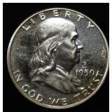 1950 FRANKLIN HALF DOLLAR CH PROOF