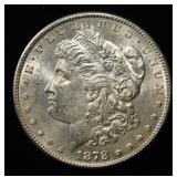 1878-S MORGAN DOLLAR BU