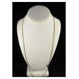 14K YELLOW GOLD 24 INCH BOX CHAIN