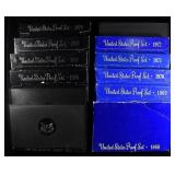 1968-1979 COMPLETE DECADE PROOF SETS