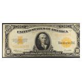 1922 $10 GOLD CERTIFICATE XF