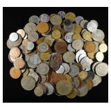5 LB FOREIGN COINS