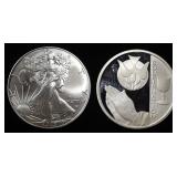2025 ASE, CONFIRMATION 1 OZ .999 SILVER ROUND