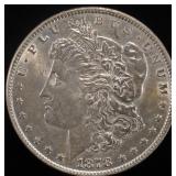 1878 7TF REV 79 MORGAN DOLLAR CH BU