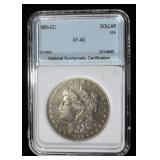1893-CC MORGAN DOLLAR XF