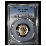 1938-D BUFFALO NICKEL PCGS MS-66