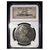 1781 MO FF MEXICO 8R EL CAZADOR NGC GENUINE
