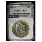 1891-CC MORGAN DOLLAR PCI CH/GEM BU DMPL