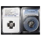 2013,17-S GRADED ROOSEVELT DIMES