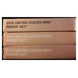 2013-2015 US PROOF SETS