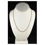 14K YELLOW GOLD 20 INCH FRANCO CHAIN
