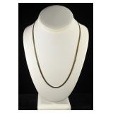 14K YELLOW GOLD 20 INCH HERRINGBINE CHAIN